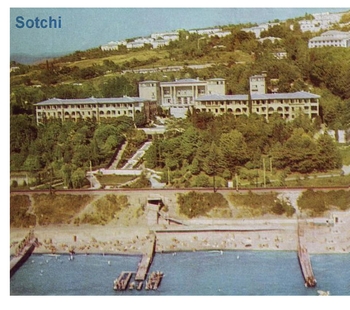 1966 Le Club Méditerranée s'installe à Sotchi Club Med Sotchi 1966