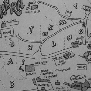 Plan du village Club Med Caprera